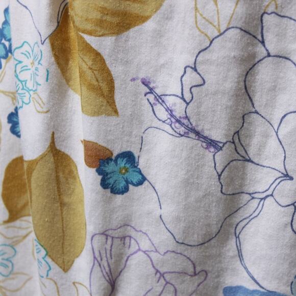 Crossing Pointe Women's Cotton Spring Floral Skirt Lightweight Fairycore Size 10 - Picture 12 of 12